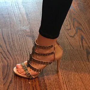 Steve Madden jeweled heels